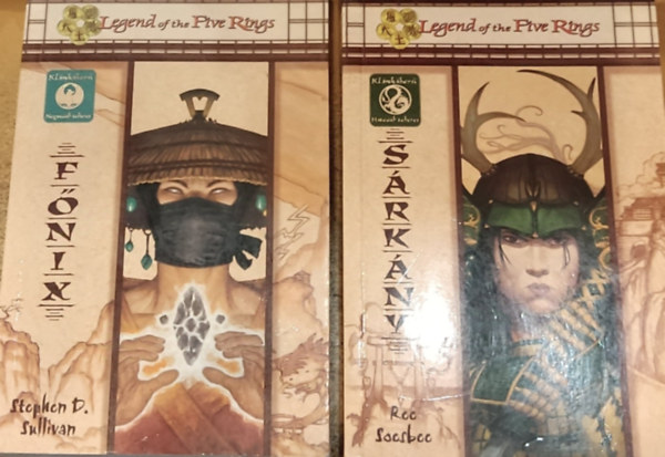 Ree Soesbee, Stephen D. Sullivan - 2 db Legend of the Five Rings - Klnhbor: Negyedik tekercs: Fnix + Hatodik tekercs: Srkny