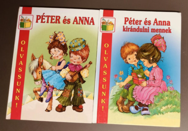 Péter és Anna + Péter és Anna kirándulni mennek(Olvassunk! 2db egyben)
