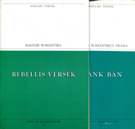 K�lcsey Ferenc - Katona J�zsef - Populart f�zetek 2 db