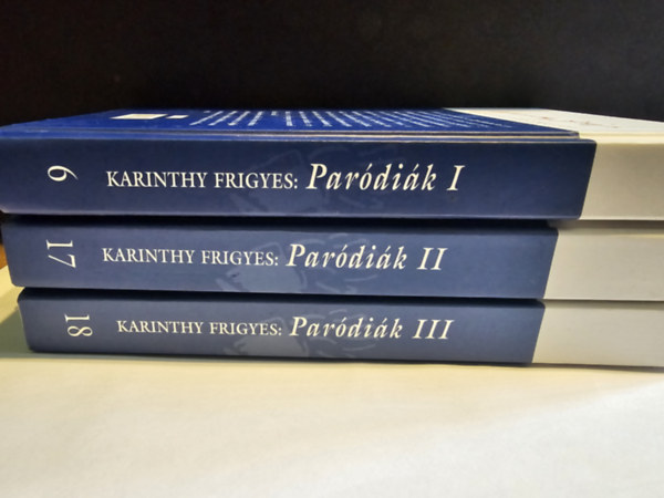 Karinthy Frigyes - Pardik I-III. ktet