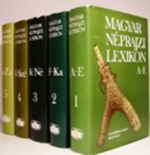 Ortutay Gyula (Főszerk.) - Magyar Néprajzi Lexikon 1-5.