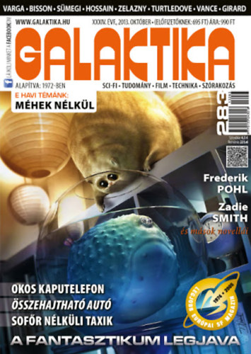 Galaktika magazin XXXIV. évf., 2013. október 283. szám