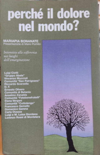 Mario Pomilio Mariapia Bonanate - Perch il dolore nel mondo? (Edizioni Paoline)(Hanno Detto 4)
