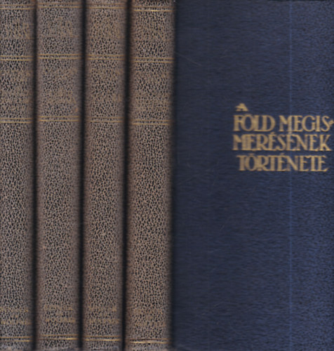 Cholnoky Jen� Dr. - 4 db. Cholnoky k�tet (A F�ld megismer�s�nek t�rt�nete + A tenger + Az ember dr�m�ja + Az Egyenl�t�t�l a Sarkvid�kig)