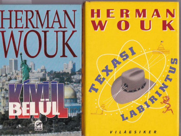 Herman Wouk - 2 db Herman Wouk: K�v�l bel�l + Texasi labirintus
