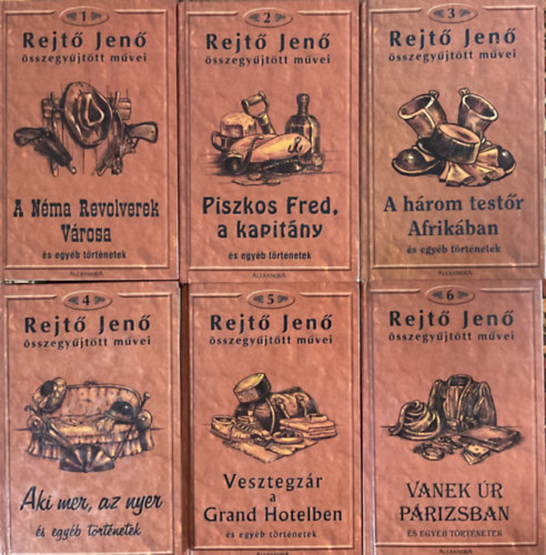 P. Howard  ( Rejt� Jen� ) - Rejt� Jen� �sszegy�jt�tt m�vei 1-6.