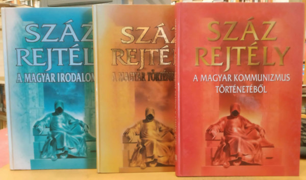 Gesta Knyvkiad - 3 db Szz rejtly: A magyar irodalombl + A magyar kommunizmus trtnetbl + A magyar trtnelemrl