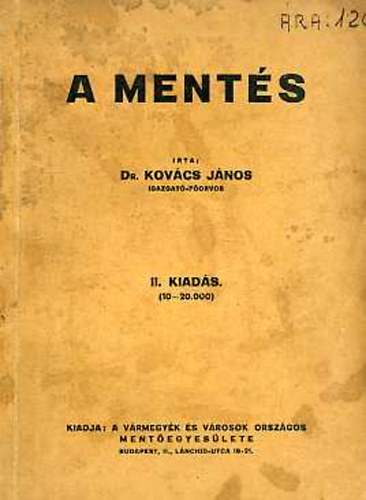 Dr.Kov�cs J�nos - A ment�s