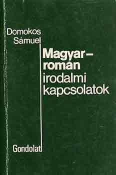Domonkos Sámuel - Magyar-román irodalmi kapcsolatok