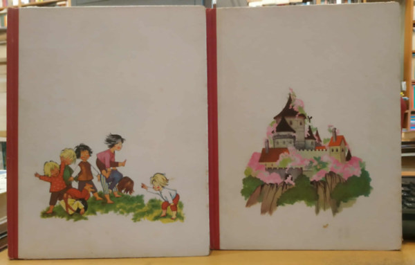 Benedek Elek, Fuderer Gyula Bodrits István - 2 db mesekönyv: Meseország kapuja + Aranyréten aranyfű