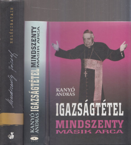 2 db knyv Mindszenthy Jzsefrl: Emlkirataim + Igazsgttel - Mindszenthy msik arca