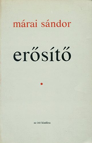 Mrai Sndor - Erst