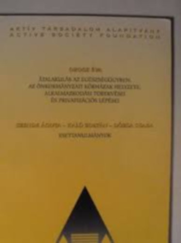 Orosz va - talakuls az egszsggyben: az nkormnyzati krhzak helyzete alkalmazkodsi trekvsei s privatizcis lpsei