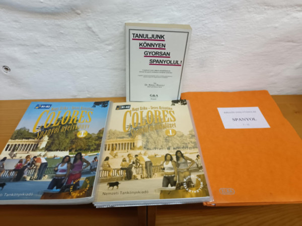 Spanyol nyelvkönyv csomag