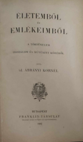 brnyi Kornl - letembl s emlkeimbl