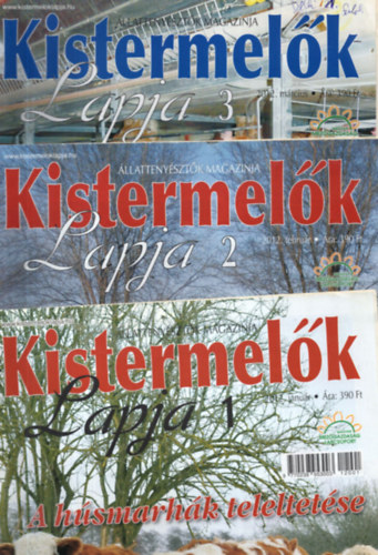 Bagi Orsolya - Kistermel�k Lapja 2012. 56. teljes  �vf. ( 1-12. sz�m , egy�tt )