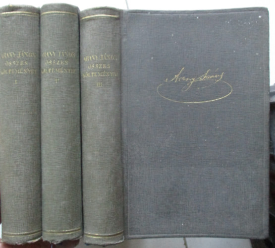 Arany János - Arany János összes költeményei I-III.kötet