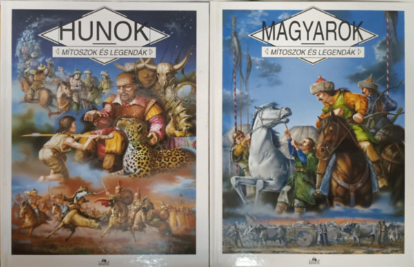 2db.ktet a Mtoszok s Legendk sorozatbl: Magyarok + Hunok
