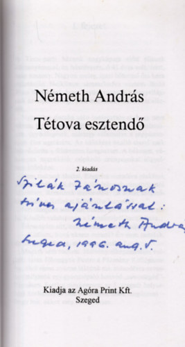 Nmeth Andrs - Ttova esztend