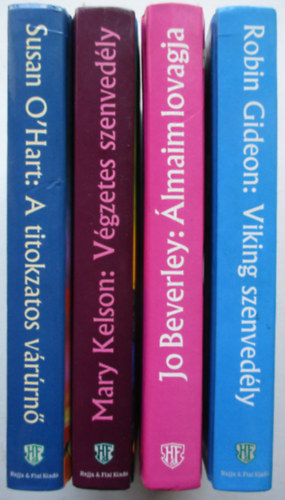 T�bb szerz� - 4 db a Kard �s szerelem sorozatb�l (Viking szenved�ly, A titokzatos v�r�rn�, V�gzetes szenved�ly, �lmaim lovagja)