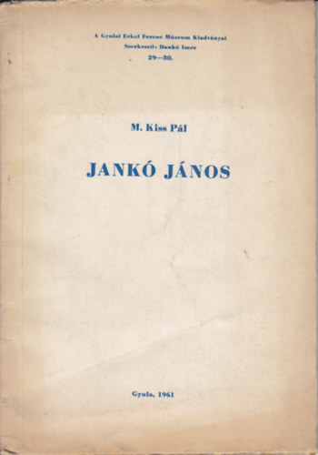 M. Kiss Pl - Jank Jnos