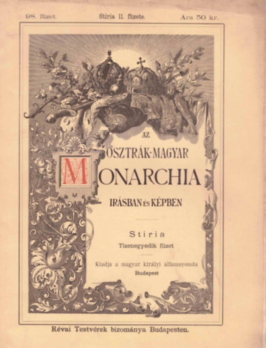 Az Osztrk-Magyar Monarchia rsban s kpben 98. fzet - Stiria 11. fzete