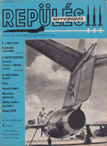 Repülés - Ürrepülés 1976/1-12. (Teljes évfolyam, lapszámonként)