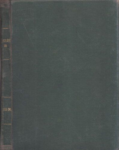 Radványi Katalin - Zászlónk ifjúsági lap XXXII. évfolyam 1933-1934