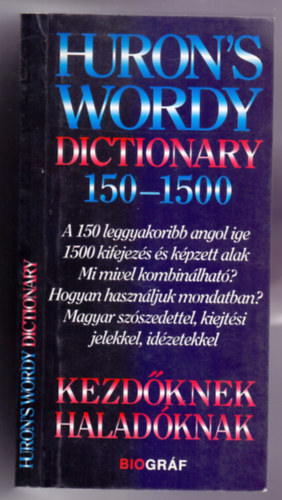 Zalotay Melinda s Salamon Gbor  (szerk.) - Huron's wordy dictionary 150-1500 - Kezdknek, haladknak (Msodik, javtott kiads)