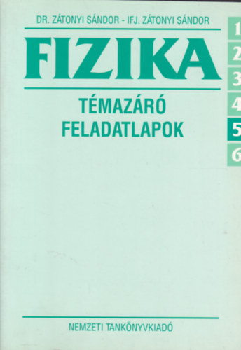 Fizika - témazáró feladatlapok 6/5
