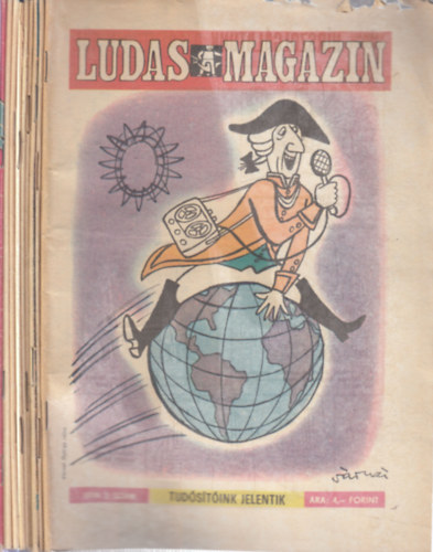 Árkus József (főszerk.) - 8 db. Ludas magazin 1979. (hiány: január, február, július, október) + Nyári örömök