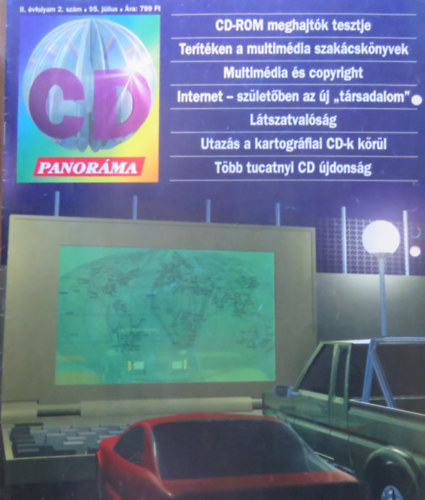 CD-Panorma magazin 1995. jlius II.vfolyam 2. szm