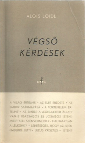 Alois Loidl - V�gs� k�rd�sek