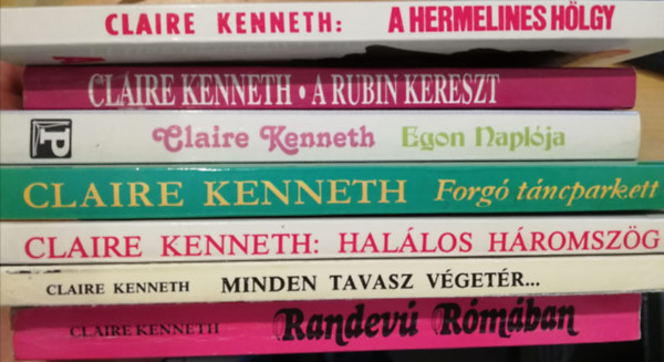 Claire Kenneth - 7 db Claire Kenneth knyv