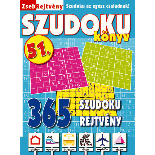 ZsebRejtvny Szudoku knyv 51.