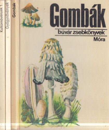 3 db B�v�r Zsebk�nyvek sorozat: Gomb�k + Gy�gyn�v�nyek + Kult�rn�v�nyek