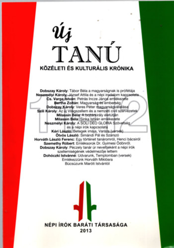 Bod� Imre , Dobszay K�roly Szili K�roly (szerk.) - �j tan� 13 -14  K�z�leti �s kultur�lis kr�nika