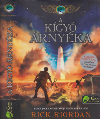 Rick Riordan - A kígyó árnyéka - kemény kötés