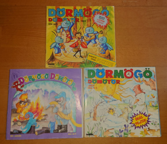 3 db D�rm�g� D�m�t�r: 1991/ janu�r; 1995/ szeptember; 1996/ m�rcius