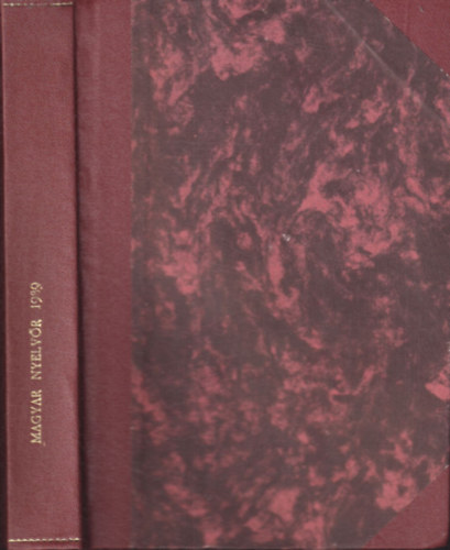 Lrincze Lajos  (szerk.) - Magyar nyelvr - 113. vfolyam - 1989 teljes