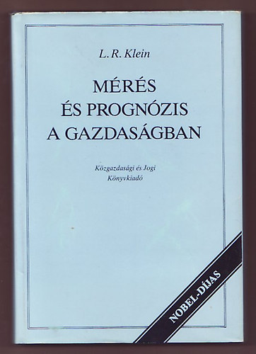 L.R. Klein - M�r�s �s progn�zis a gazdas�gban