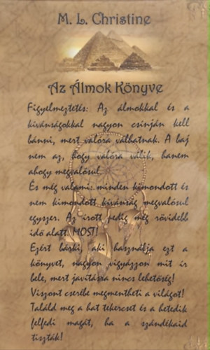 M.L.Christine - Az �lmok k�nyve