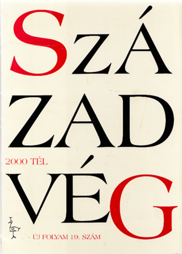 Sz�zadv�g 2000 t�l , �j folyam 19. sz�m