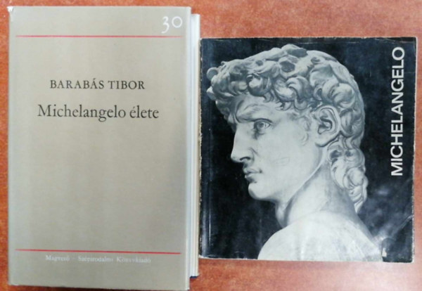Lyka Kroly Barabs Tibor - 2 db knyv:Michelangelo lete+Michelangelo