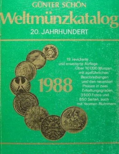 G�nter Sch�n - Weltm�nzkatalog 1988