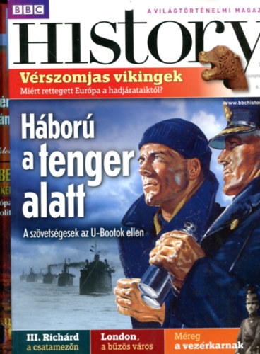 Nincs feltntetve - 2 db magazin: History 2011/szeptember s Histria 2010/4