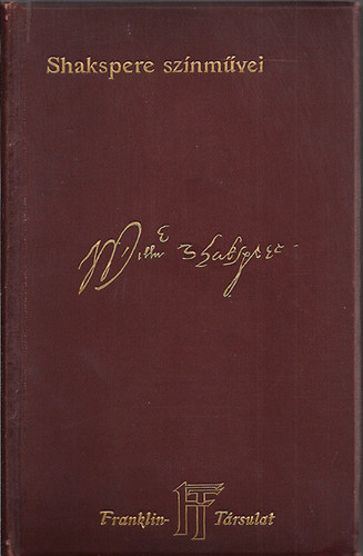 Shakspere t�rt�neti szinm�vei I.