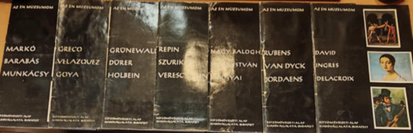 Kpzmvszeti Alap Kiadvll. - 7 db Az n mzeumom (kiadvnyok sorszma a termklapon!)