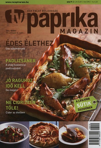 TV Paprika magazin - 2013.oktber - VIII. vfolyam 10. szm