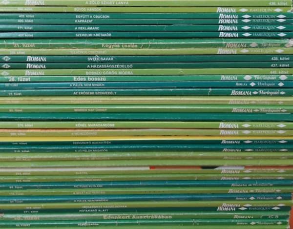 35 db ROMANA romantikus magazin